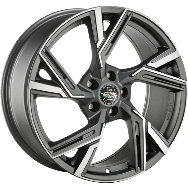 ARCASTING ENEA Matt Anthracite Polished 8,00x18 5x112,00 ET35,00