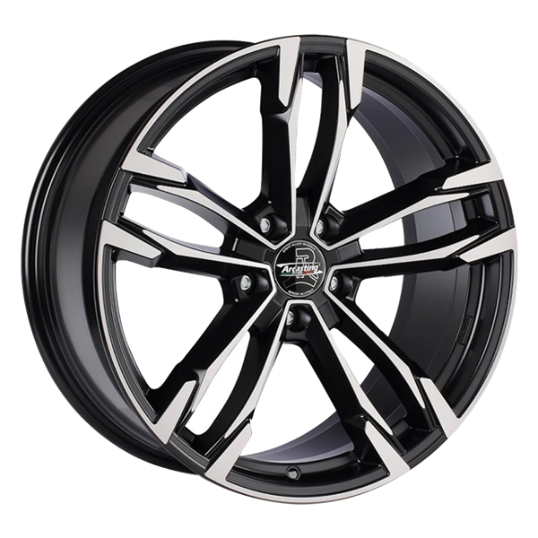 ARCASTING GIORGIONE Black Polished 7,50x19 5x112,00 ET48,00