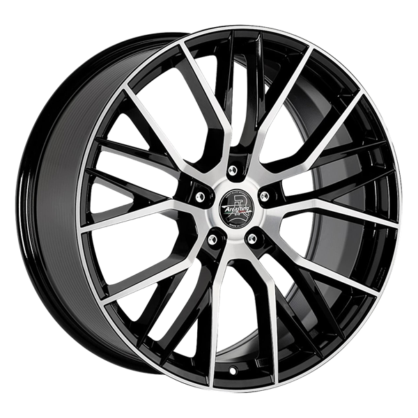 ARCASTING GLADIO Black Polished 8,50x19 5x112,00 ET25,00