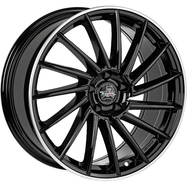 ARCASTING GOTICA Black Lip Polished 8,00x18 5x112,00 ET45,00