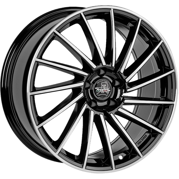 ARCASTING GOTICA Black Polished 8,50x19 5x110,00 ET31,00