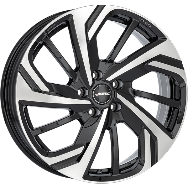 Autec Rixon Black Polished 7,50x19 5x114,30 ET49,50