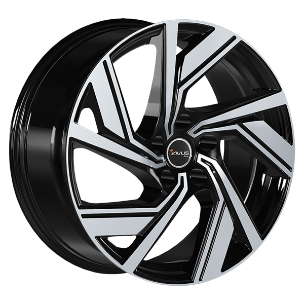AVUS Racing AC-521 - Black Polished 8,00x18 5x112,00 ET35,00