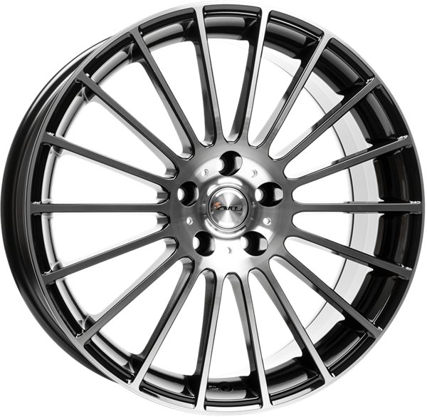 AVUS Racing AC-M03 - Black polished 8,00x17 5x114,30 ET40,00