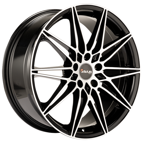 AVUS Racing AC-MB5 - Black Polished 8,00x18 5x112,00 ET57,00