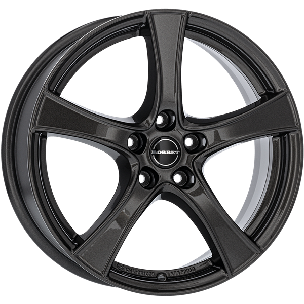 Borbet F2 anthracite 6,50x17 5x112,00 ET49,00