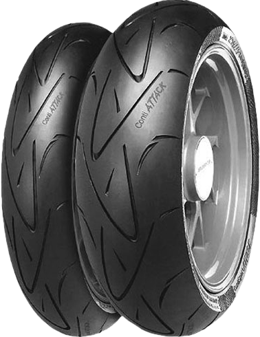 Continental ContiSportAttack 120/70ZR17 (58 W) Anteriore TL M/C