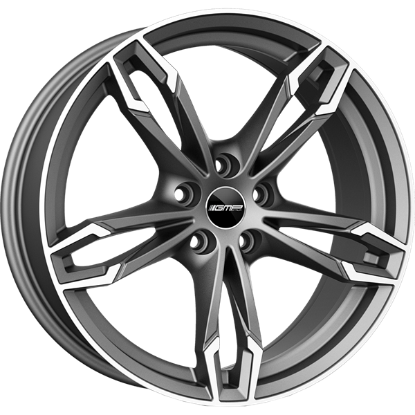 GMP Italia DEA Matt Anthracite Diamond 8,50x19 5x120,00 ET47,00