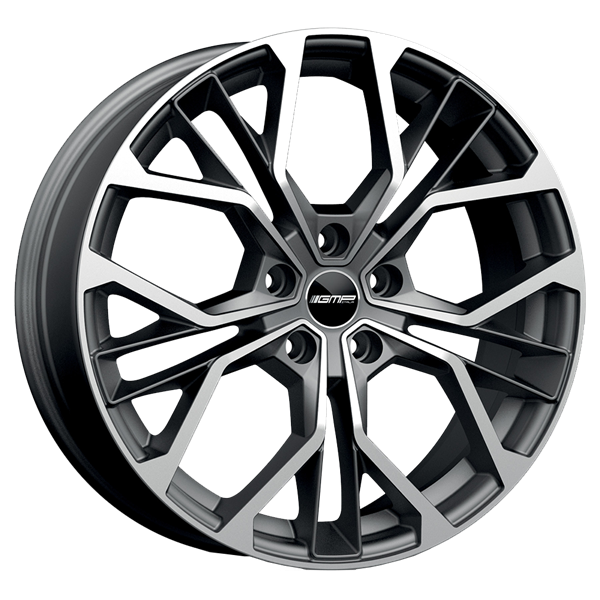GMP Italia MATISSE Matt Anthracite Diamond 6,00x15 4x100,00 ET38,00