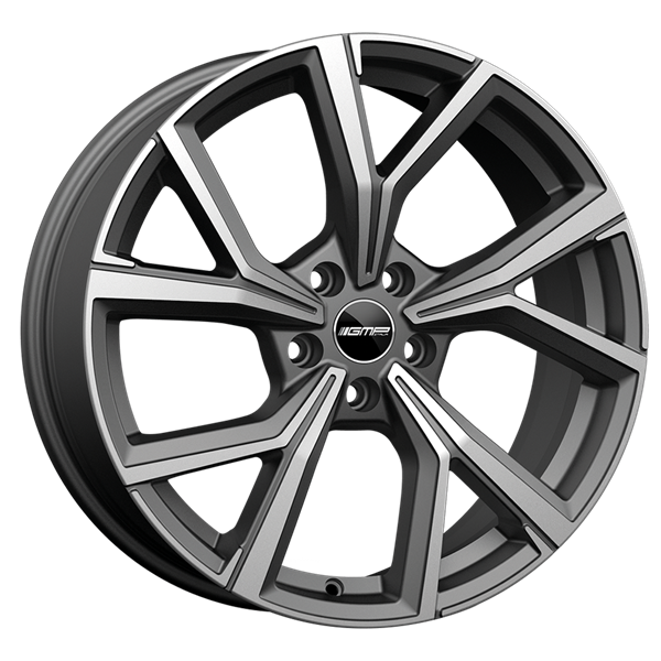 GMP Italia MENTOR Matt Anthracite Diamond 7,00x17 5x108,00 ET42,00