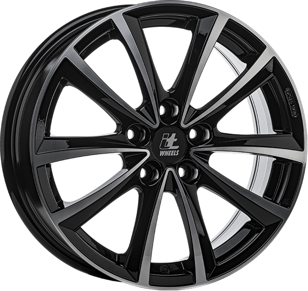 itWHEELS Elena Black Polished 8,00x18 5x108,00 ET45,00