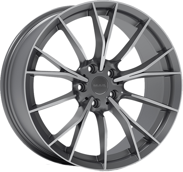 MAK Fabrik Gun Metallic Mirror 9,00x18 5x120,00 ET44,00