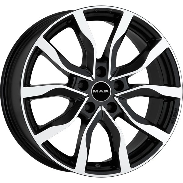 MAK Highlands Black Mirror 7,00x17 5x114,30 ET40,00