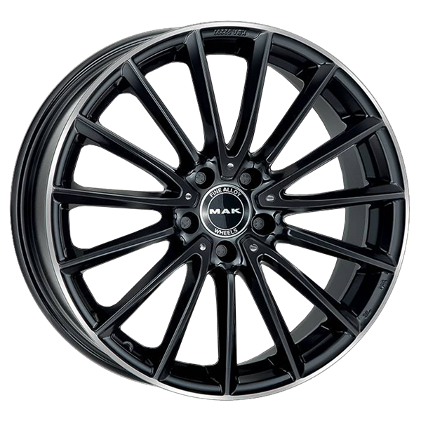 MAK Komet Black Lip Mirror 7,50x17 5x112,00 ET36,00