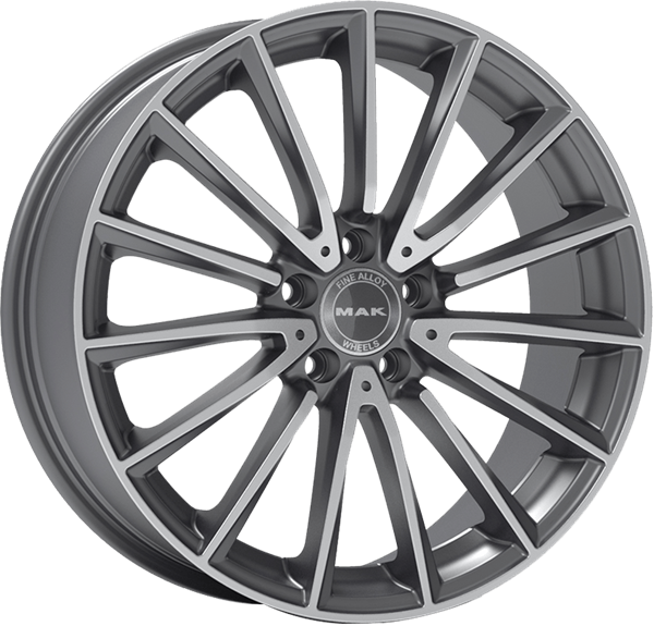MAK Komet Gun Metallic Mirror 9,00x19 5x112,00 ET30,00