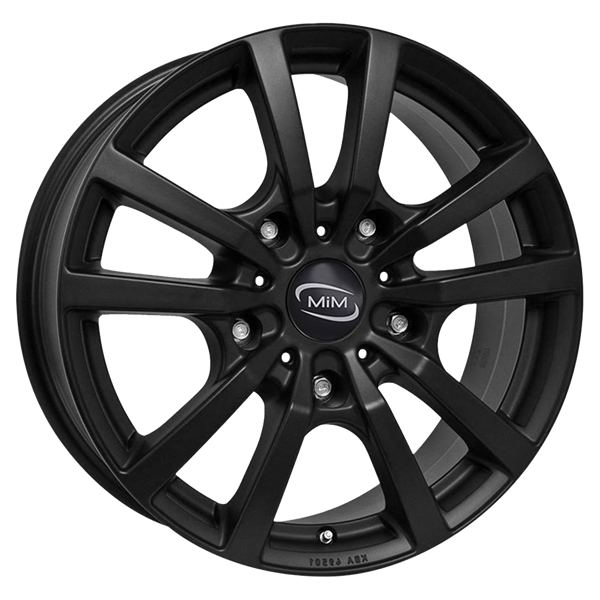 MIM CROKE Matt Black 6,50x16 5x112,00 ET52,00