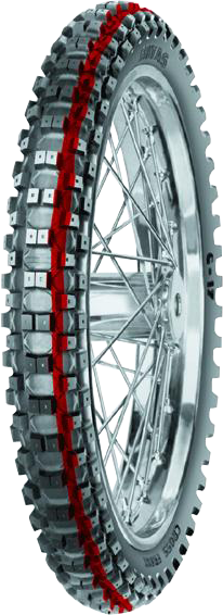 Mitas C-17 90/90-21 54 R Anteriore TT M/C White, WIN FRIC