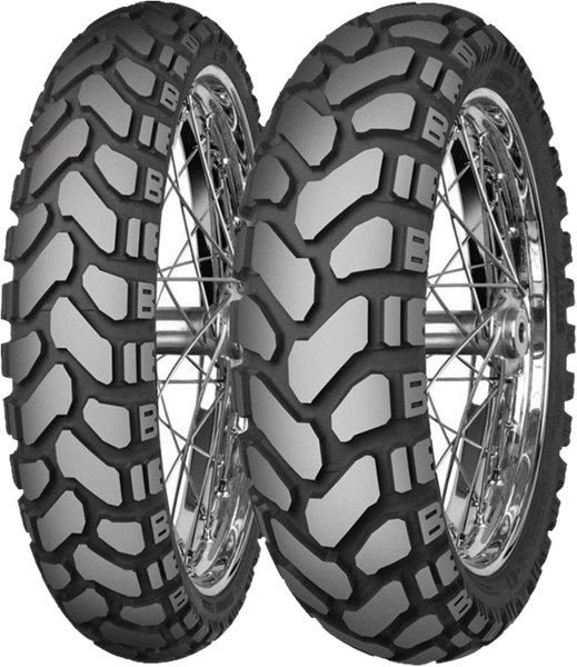 Mitas E-07+ 140/80 B18 70 T Posteriore TT Yellow, DAKAR, M+S