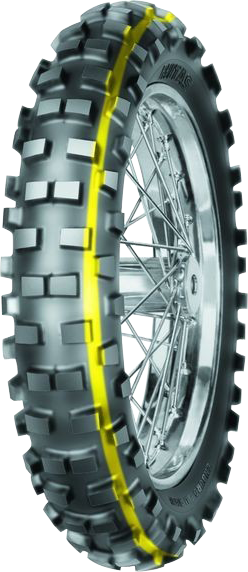 Mitas EF-05 120/80-19 63 R Posteriore TT M/C Yellow, SUPER