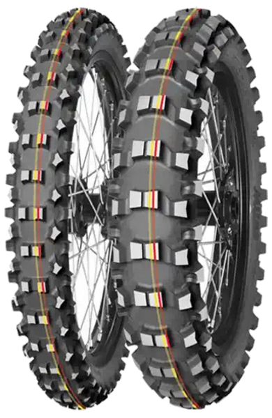 Mitas Terra Force - MX SM 70/100-17 40 M Anteriore TT NHS Red, Yellow