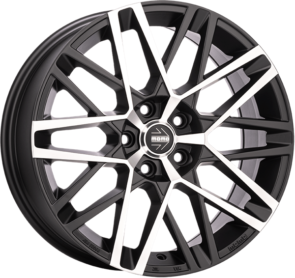 MOMO Avenger Black Polished 7,00x17 4x108,00 ET18,00