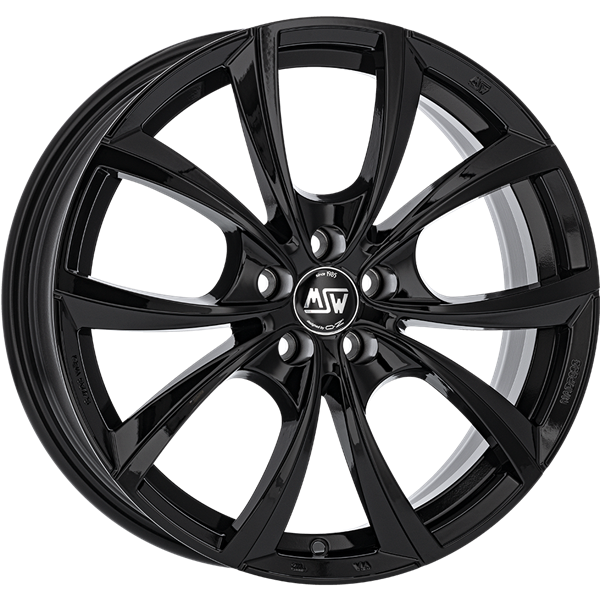 MSW 27 Gloss black 8,50x18 5x114,30 ET40,00