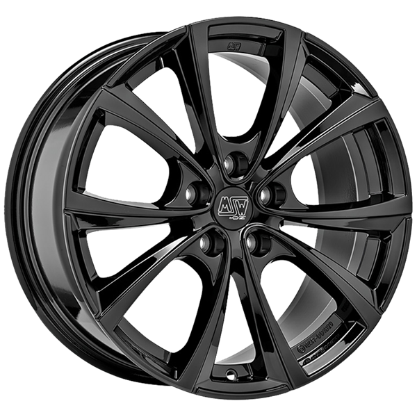 MSW 27T Gloss Black 8,50x19 5x114,30 ET35,00