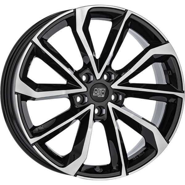 MSW 42 Black Polished 7,50x17 5x114,30 ET40,00
