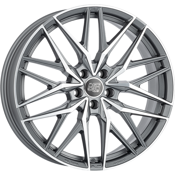 MSW 50 Grey Polished 8,00x18 5x108,00 ET45,00