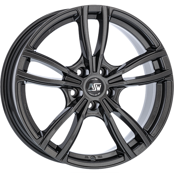 MSW 73 Gloss Grey 8,50x18 5x114,30 ET40,00