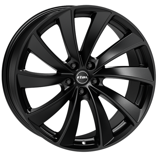 RIAL Lugano Matt Black 10,50x21 5x114,30 ET48,00