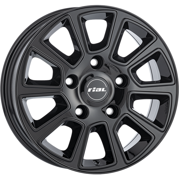 RIAL Transporter 2 Black Gloss 6,00x15 5x118,00 ET68,00