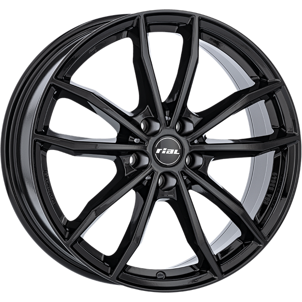 RIAL X12 Black Gloss 7,00x16 5x112,00 ET47,00