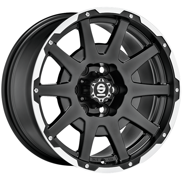 Sparco DAKAR Black Lip Polished 8,50x17 5x120,00 ET25,00