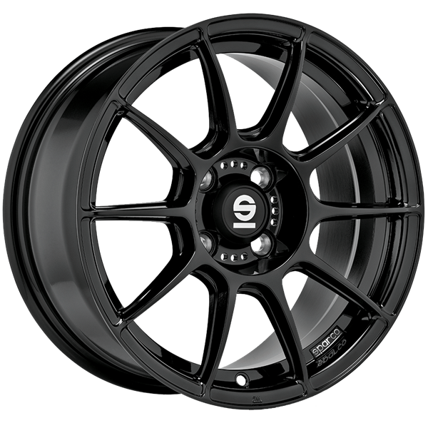 Sparco FF1 Gloss Black 7,00x17 4x108,00 ET25,00