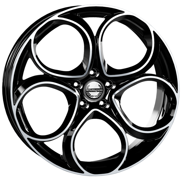 TecnoMagnesio Junior Black Polished 8,00x18 5x110,00 ET34,00