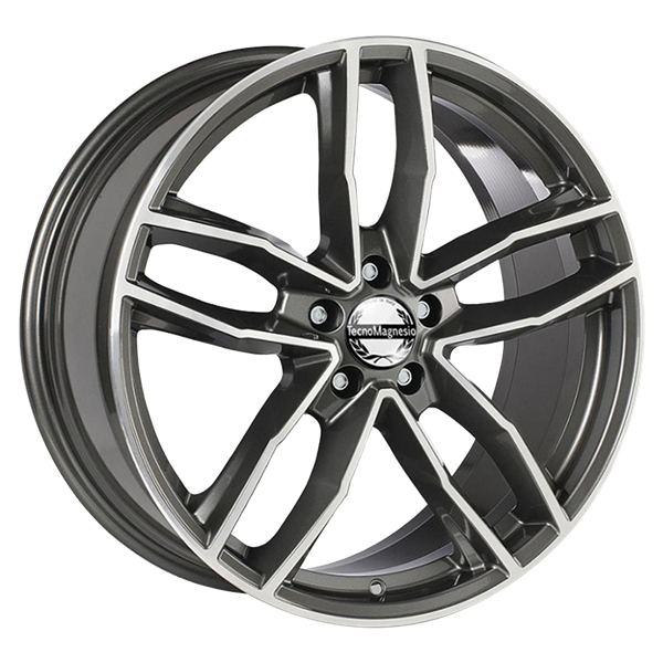 TecnoMagnesio Spyder Evo Anthracite Polished 7,50x17 5x112,00 ET38,00