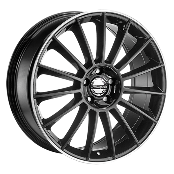 TecnoMagnesio Star Evo Black Lip Polished 8,00x18 5x112,00 ET35,00