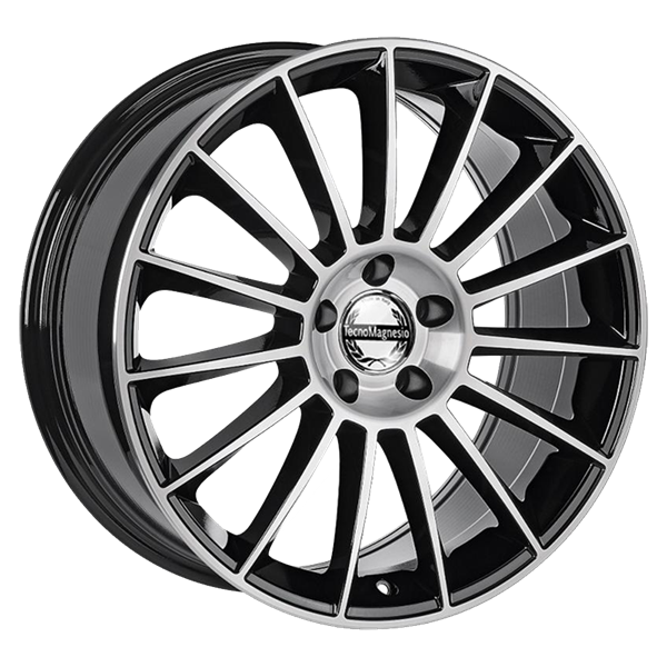 TecnoMagnesio Star Evo Black Polished 8,00x18 5x112,00 ET35,00