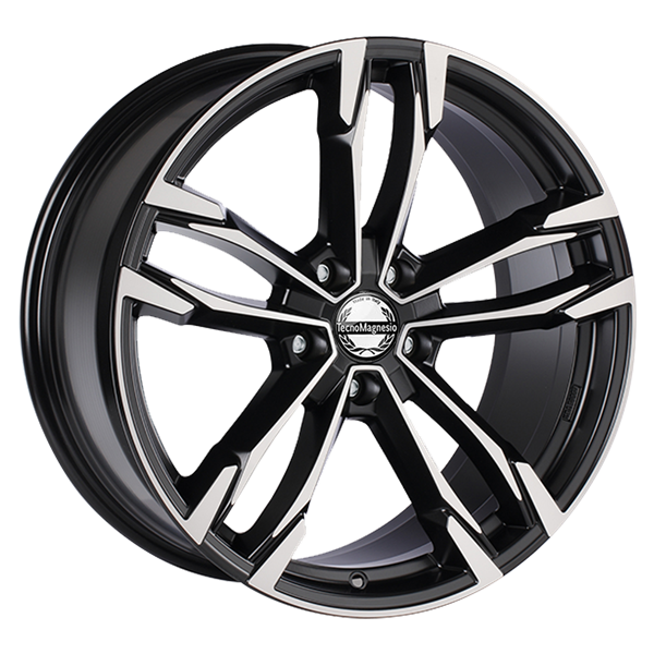 TecnoMagnesio Thunder Black Polished 8,00x18 5x112,00 ET30,00