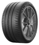 Primo piano del battistrada Michelin Pilot Sport Cup 2 345/30 R20 106 Y