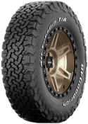 Primo piano del battistrada BFGoodrich All Terrain T/A KO2 245/75 R16 120 S LT, RWL