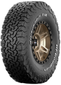 Primo piano del battistrada BFGoodrich All Terrain T/A KO2 285/75 R16 116 R RWL