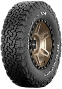 Primo piano del battistrada BFGoodrich All Terrain T/A KO2 225/75 R16 115 S LT, RWL