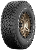 Primo piano del battistrada BFGoodrich All Terrain T/A KO2 275/70 R16 119 S RWL