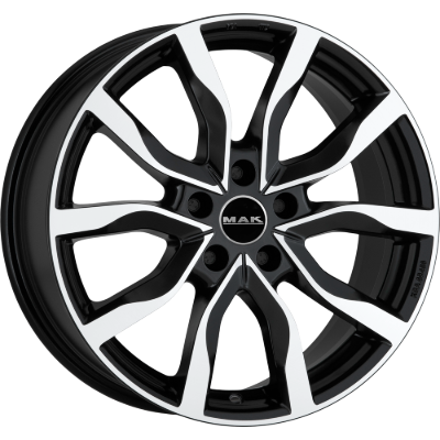 MAK Highlands Black Mirror 8,00x18 5x114,30 ET40,00