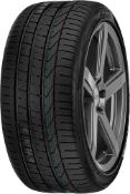 Primo piano del battistrada Pirelli P Zero 275/35 R19 96 Y (PZ3), ZR, J