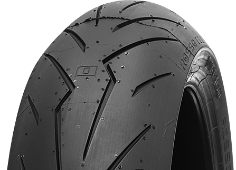 Primo piano del battistrada Pirelli Diablo Rosso III 190/50ZR17 (73 W) Posteriore TL M/C