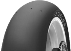 Primo piano del battistrada Metzeler Racetec RR SLICK 200/60 R17 Posteriore TL NHS K1 Soft