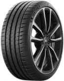 Primo piano del battistrada Michelin Pilot Sport 4 S 225/35 R19 88 Y XL, ZR